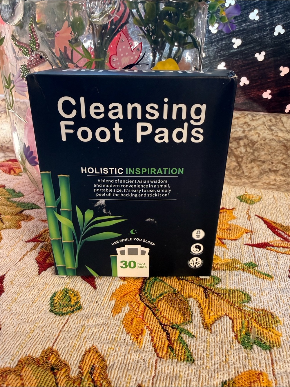 Cleansing Foot Pads - (Black)
